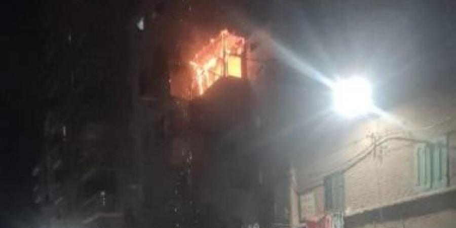 إخماد حريق داخل شقة سكنية فى العجوزة دون إصابات