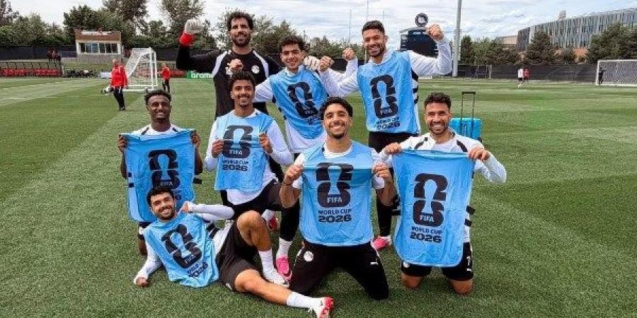 لقطات من تدريب منتخب مصر الأول في "سبوكين" استعداداً لمواجهة بلجيكا