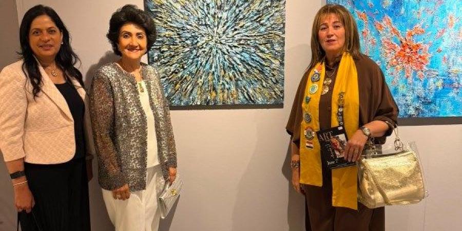 قومي المرأة يشارك في افتتاح معرض أرشيف للفنانة خلود حسني بدار الأوبرا المصرية