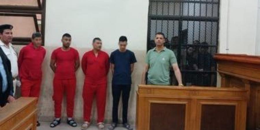 إحالة المتهمين بقتل شاب والتخلص من جثته بسبب المخدرات فى الشرقية للمفتى