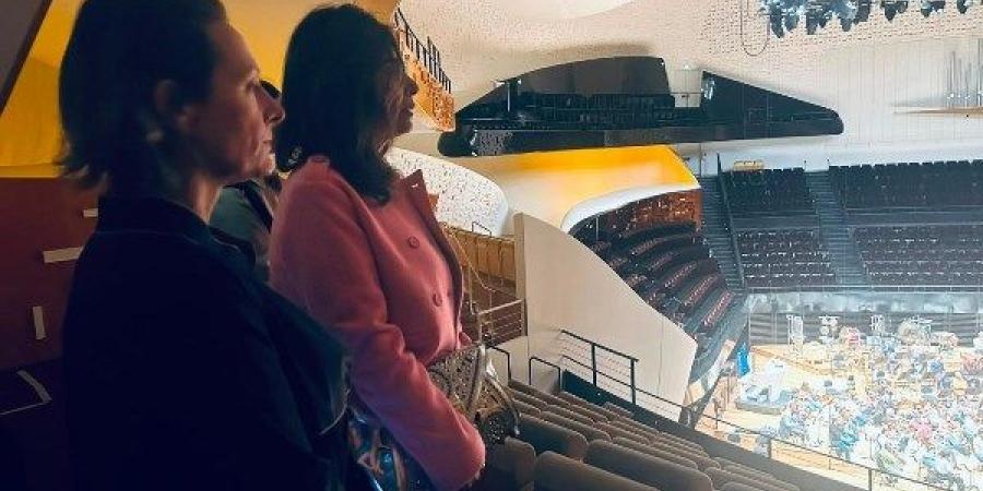 وزيرة الثقافة تبحث تعزيز التعاون الموسيقي والفني بين مصر وفرنسا