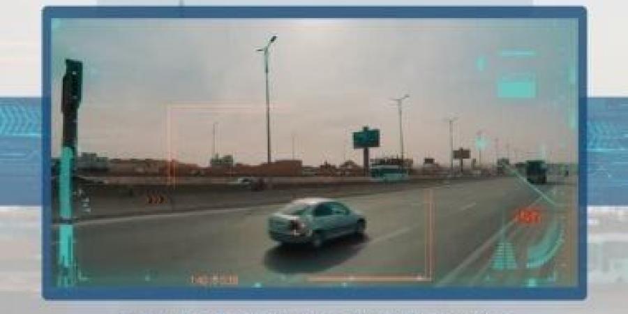 رادار المرور يلتقط 1104 سيارات تسير بسرعات جنونية فى 24 ساعة