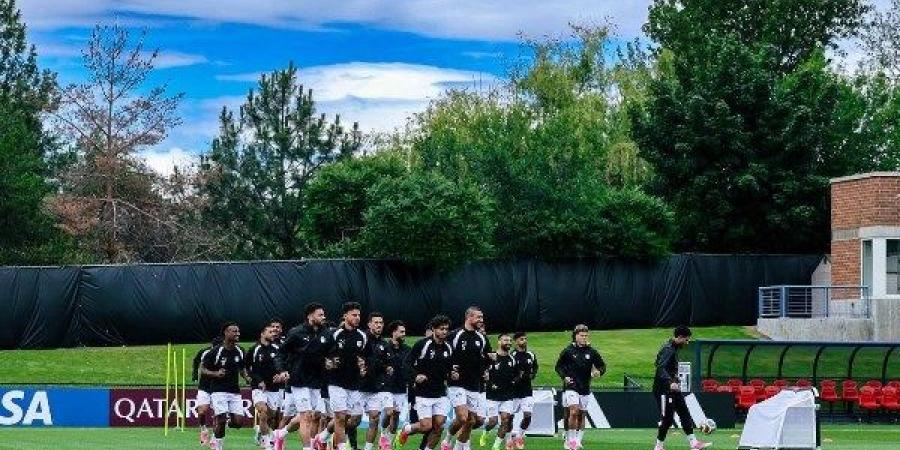 استعداداً لمواجهة بلجيكا.. منتخب مصر يواصل تدريباته بملعب جوانزاجا