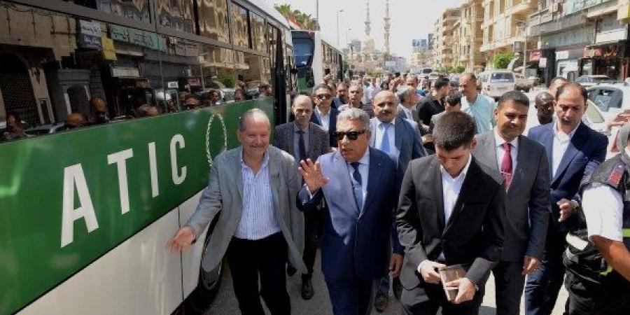 الدقهلية.. تدشين منظومة "مواصلات المنصورة" بإطلاق 10 أتوبيسات جديدة بخدمة VIP