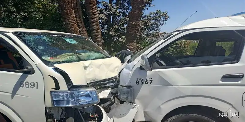 14 شخصًا مصابون في انقلاب سيارة ميكروباص على كوبرى قليوب