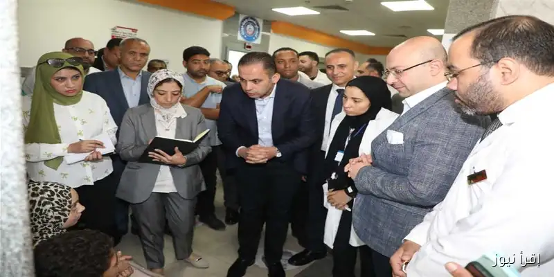 محافظ بني سويف ونائب وزير الصحة يستعرضان خطط تطوير المستشفيات والمشروعات الصحية