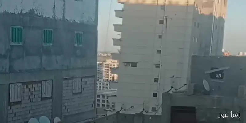 ميل عقار مكون من 21 طابقًا شرق الإسكندرية يستدعي تدخلًا عاجلًا من حي المنتزة