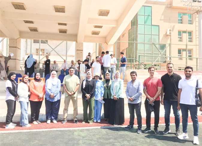 معسكر توعوي بجامعة بني سويف
