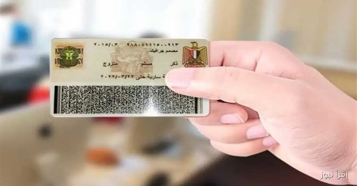 أسعار استمارة بطاقة الرقم القومي 2025 وكيفية استخراجها بسرعة من المنزل