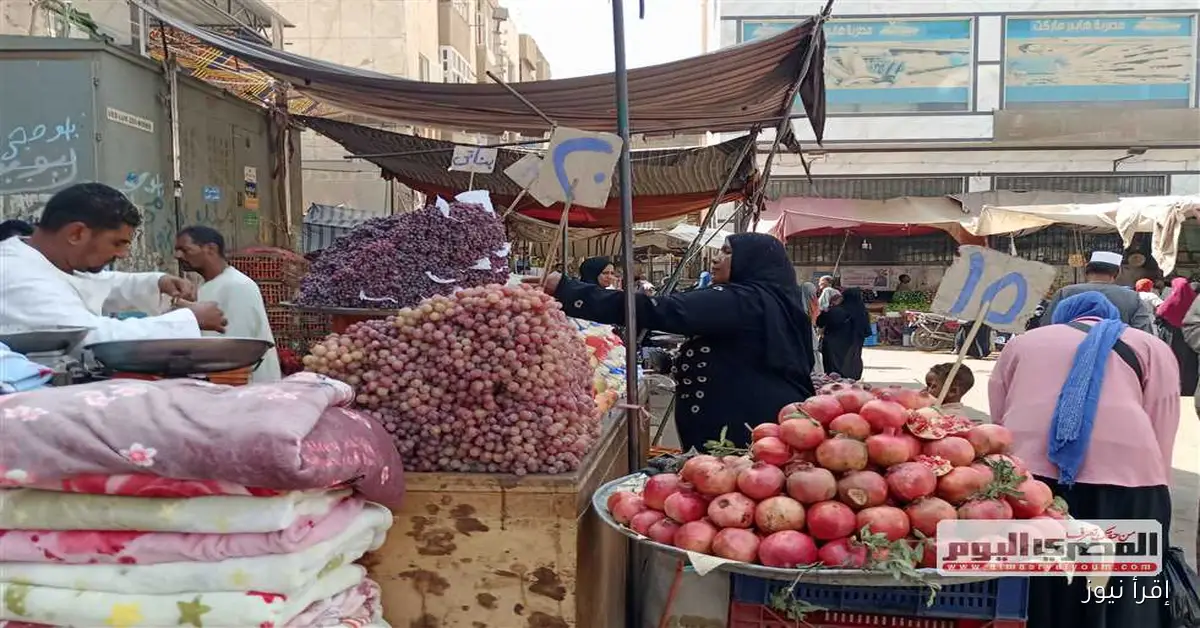 أسعار الخضروات والفواكه في شمال سيناء ليوم الاثنين 15 سبتمبر