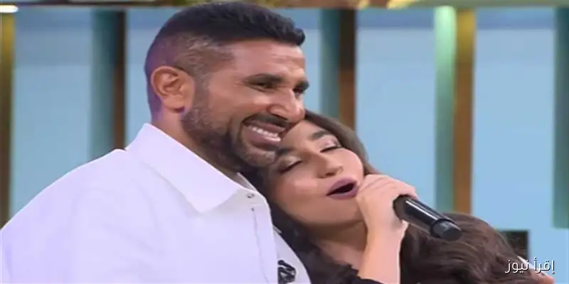 ابنة أحمد سعد تفاجئه بأداء غنائي مباشر في برنامج «معكم منى الشاذلي»