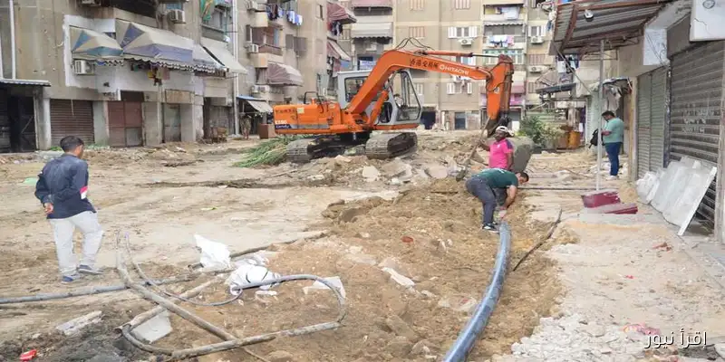 استمرار تطوير البنية التحتية بمساكن الحزب الوطني في بورفؤاد بتكلفة 100 مليون جنيه