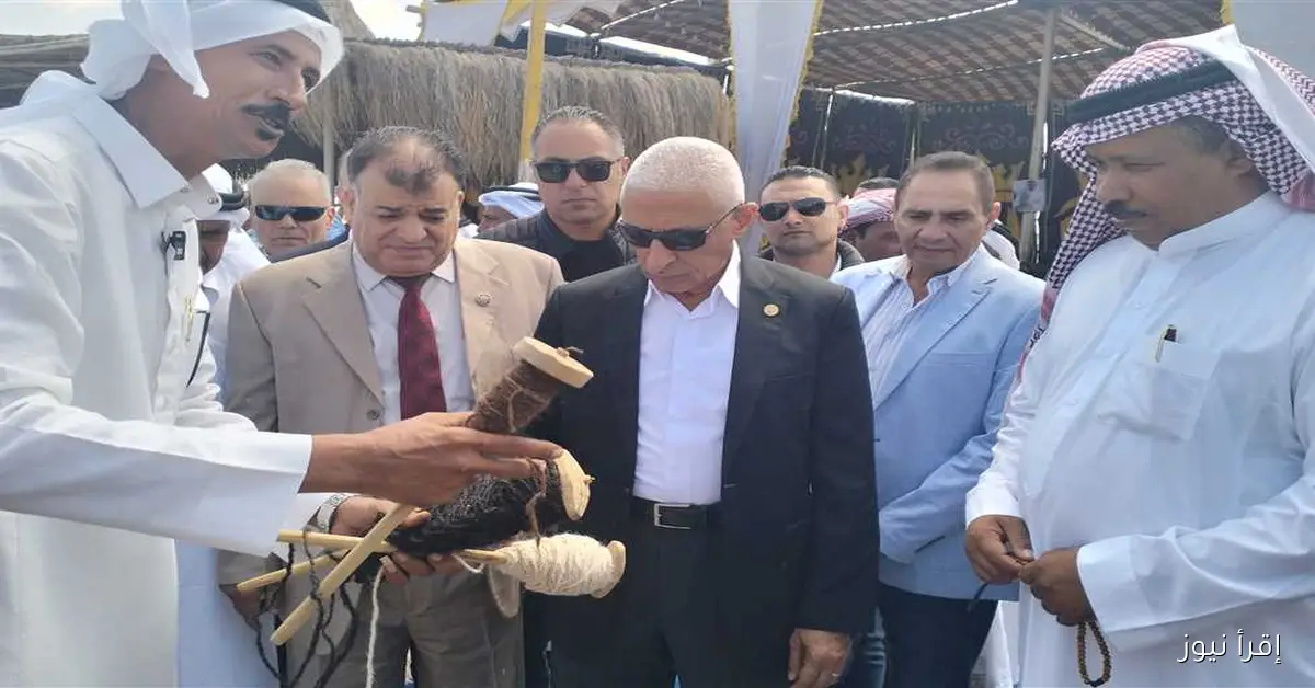 اكتشفوا تنوع الأدوات المنزلية والزراعية والملابس والمشغولات البدوية في معرض التراث السيناوي بالعريش