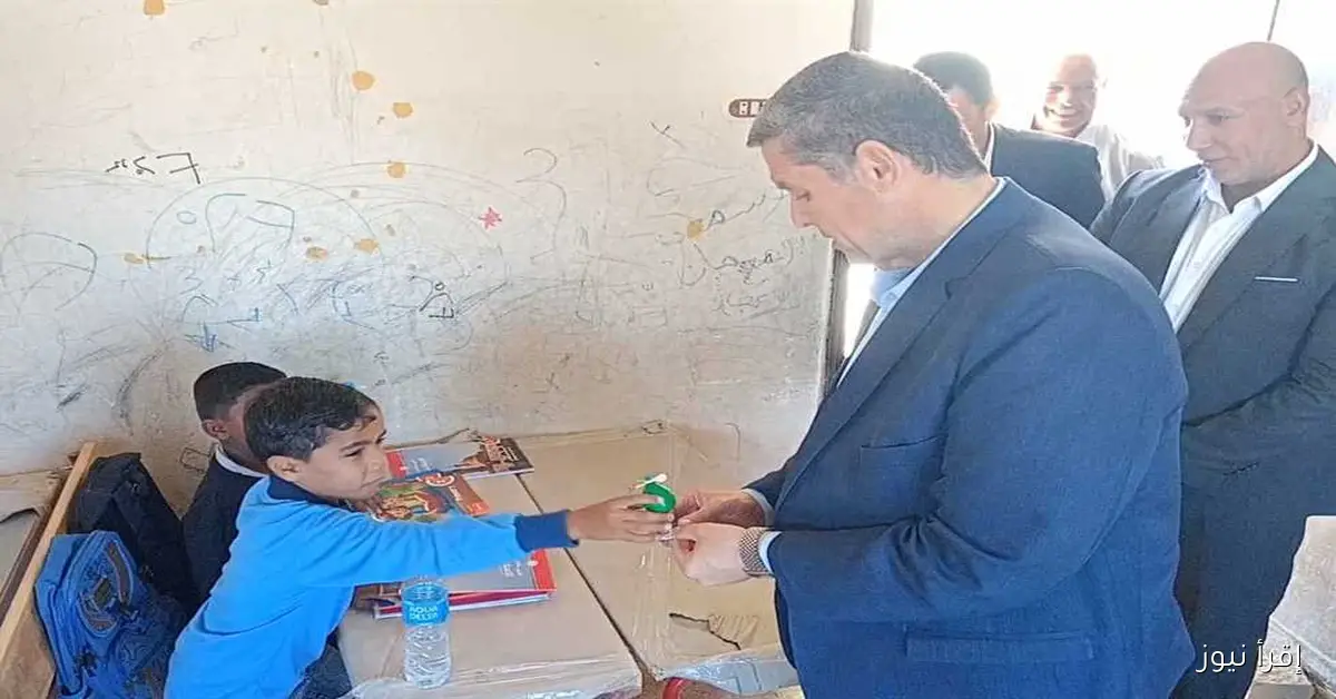انتظام الدراسة في مدارس شمال سيناء وتعزيز التعليم في المنطقة