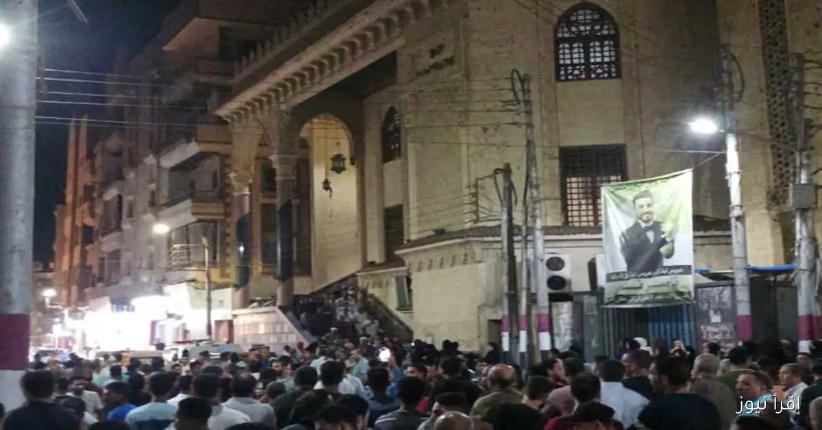 تشييع جثامين ضحايا جريمة نبروه في الدقهلية: القاتل والمقتول في قبر واحد