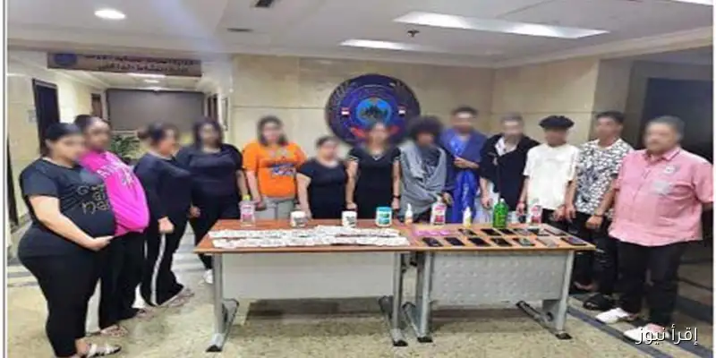 تفاصيل القبض على شبكة دعارة جديدة تضم 7 رجال و5 سيدات في النزهة