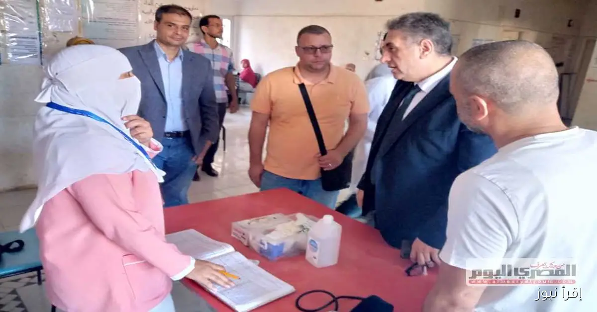 تقديم خدمات طبية مجانية لـ1266 مواطناً في قرية طاهر بكفر الشيخ