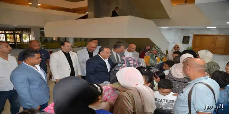 توزيع 2000 حقيبة مدرسية للأطفال الأكثر احتياجًا في أسيوط