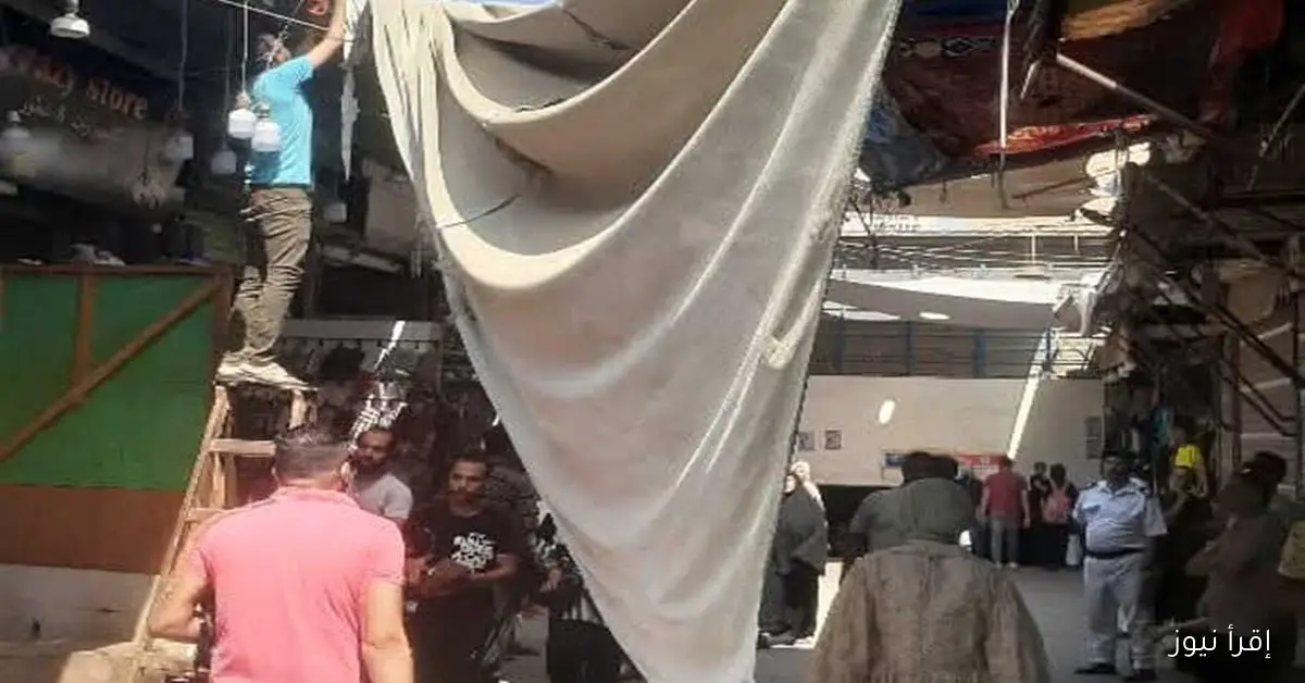 حملات موسعة لإزالة الإشغالات وتنظيم الباعة الجائلين في شوارع الزقازيق