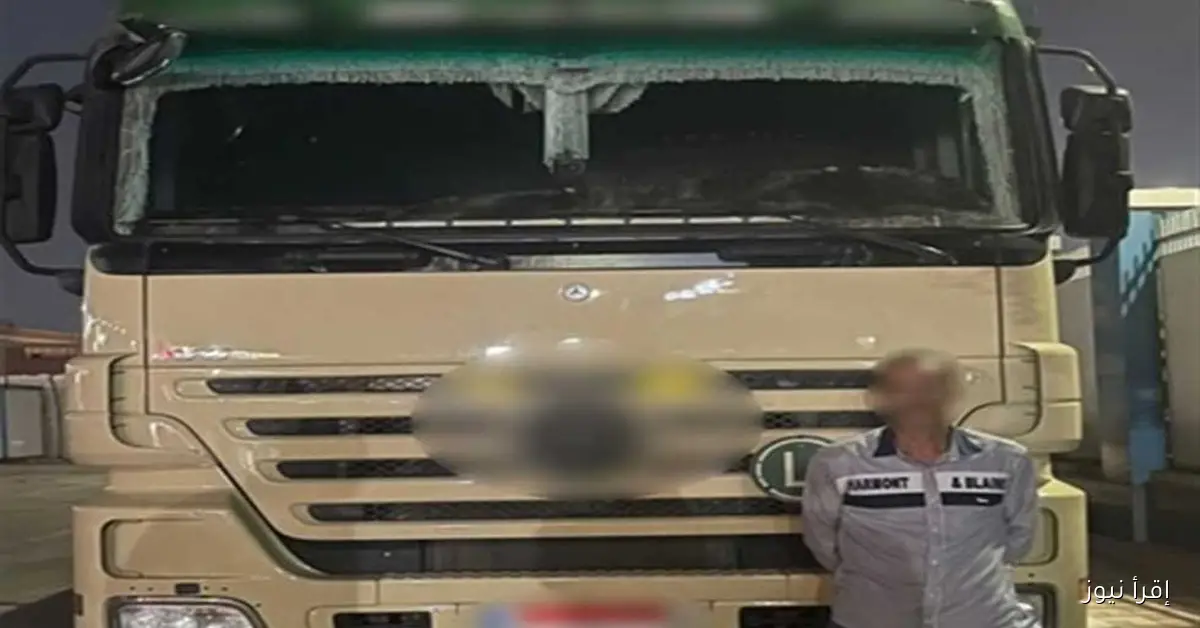 سائق شاحنة ثقيلة يُضبط في بورسعيد بعد قيادته عكس الاتجاه وتحويله للنيابة
