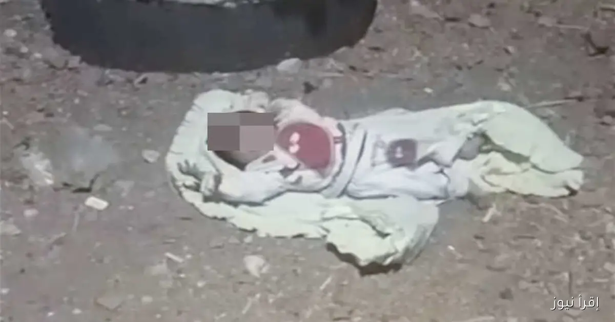 سيدة تُلقي جثة رضيعها في صندوق قمامة قرب مستشفى قنا العام
