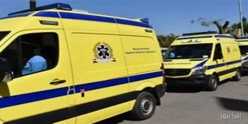 شاب يفقد حياته في حادث تصادم بين مركبتين بالمنيا