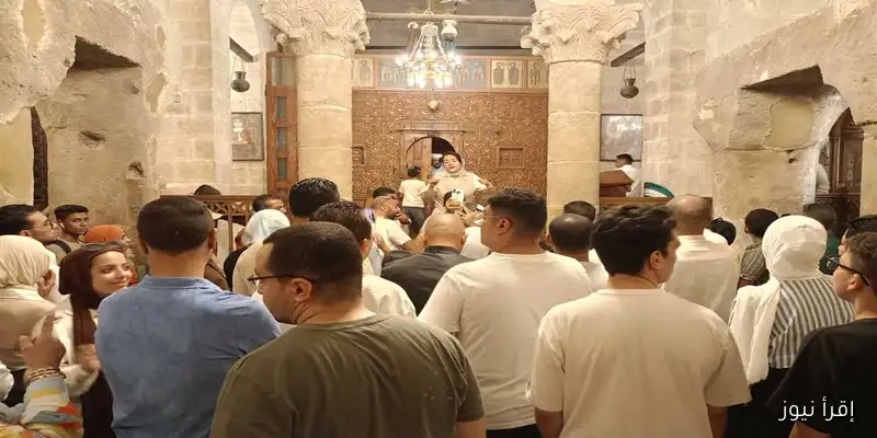 شباب معسكر بشبابها يستكشفون المعالم الأثرية والدينية في المنيا