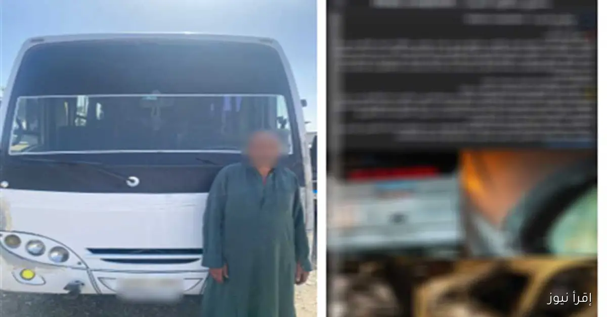 ضبط سائق ميني باص اعتدى على مواطن أثناء سيره عكس الاتجاه في أكتوبر