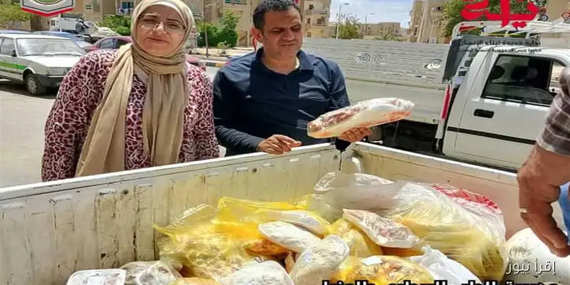 ضبط كميات من اللحوم والأسماك المملحة غير الصالحة للاستخدام الآدمي في المنيا