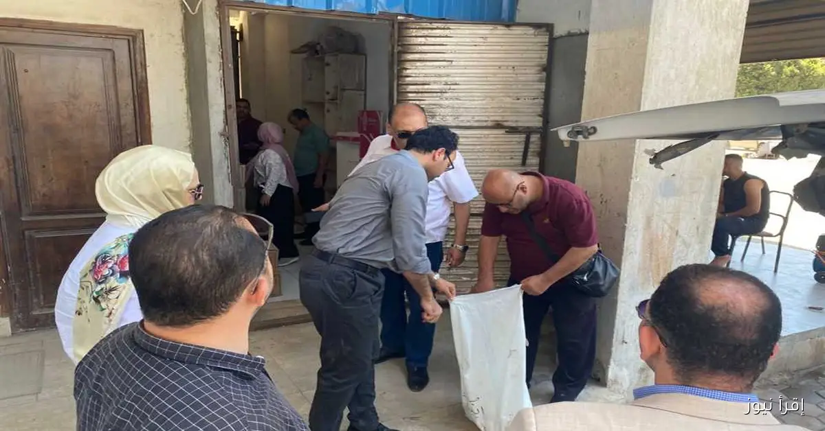 ضبط مصنع غير مرخص للأدوية والمكملات في مدينة السادات من قبل تموين المنوفية