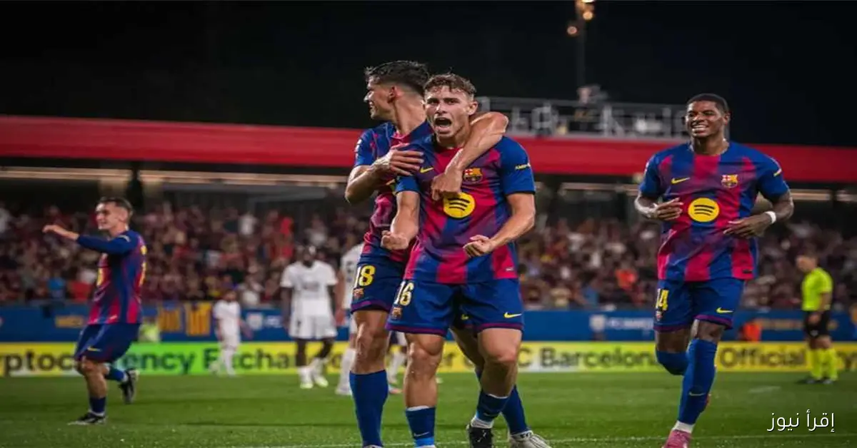 غيابات بارزة في تشكيلة برشلونة أمام خيتافي اليوم في الدوري الإسباني