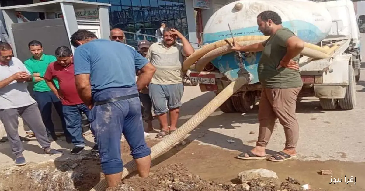 محافظ المنيا يُصدر توجيهات عاجلة لإصلاح خط مياه بني مزار وطريق عزبة 6 أكتوبر