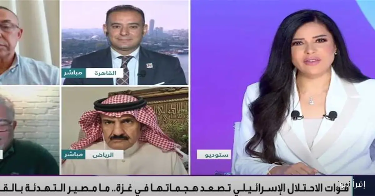 مذيعة «القاهرة الإخبارية» تتصدى لكاتب أمريكي يصف حماس بـ«الإرهابية» خلال برنامجها