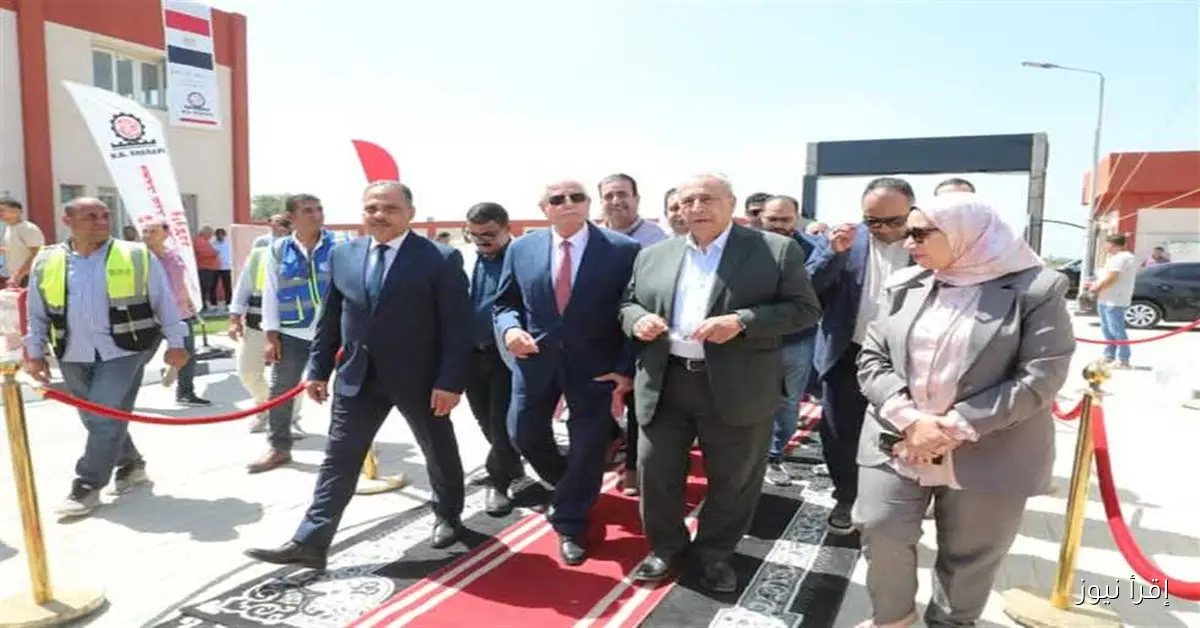 مستشار الرئيس ومحافظ الشرقية يزوران توسعات محطة معالجة الصرف الصحي في الإبراهيمية