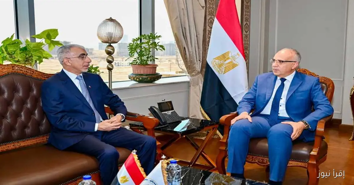 وزير الري يؤكد أهمية تعزيز التعاون مع البحرين في مشروعات معالجة المياه