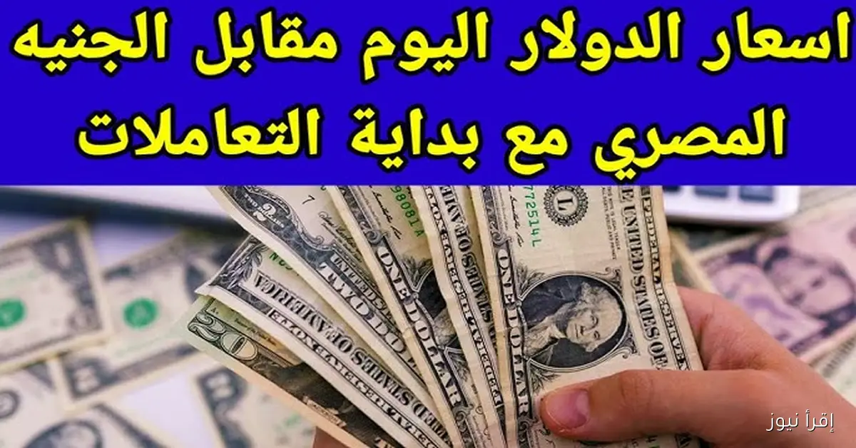 رسمياً .. سعر الدولار مقابل الجنيه المصري اليوم الأربعاء 29 أكتوبر 2025 يتراجع من جديد