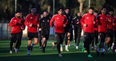 الأهلي يختتم مرانه الأول في المغرب قبل مواجهة الجيش الملكي