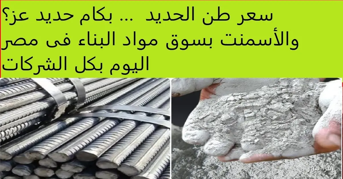 ارتفاع سعر طن الحديد اليوم في مختلف الشركات والمصانع.. الأسباب وتأثيرها على السوق المحلي