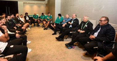 أبو ريدة يدعم المنتخب الوطني قبل انطلاق كأس العرب