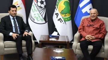 أبو ريدة يلتقي وزير الرياضة لدعم المنتخبات واكتشاف المواهب الجديدة
