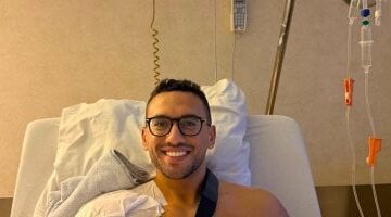 أحمد الجندي يعلن نجاح جراحة الكتف في ألمانيا ويستعد للعودة