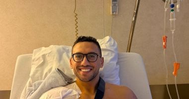 أحمد الجندي يعلن نجاح جراحة الكتف في ألمانيا ويستعد للعودة للمنافسات