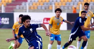 أحمد العجوز يحسم التقدم لإنبى بهدف أول أمام طلائع الجيش في الشوط الأول