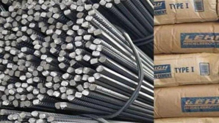 أسعار الحديد والأسمنت في السوق المصري اليوم السبت