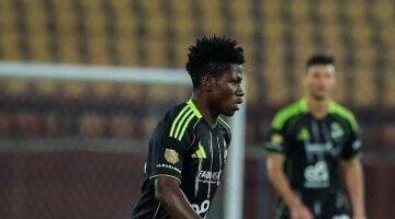 إبراهيما كاظم يواصل التألق مع الأهلي بعد ثنائية في شباك