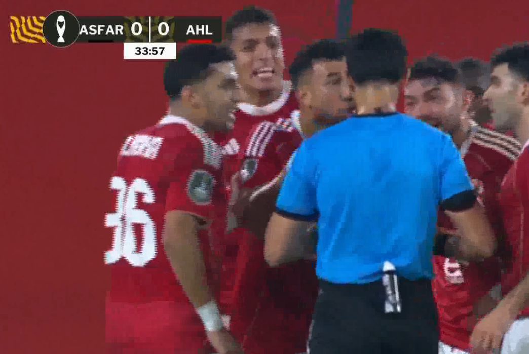 لقطة من المباراة