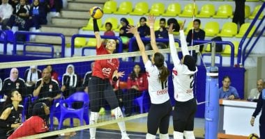 الأهلي والزمالك يحققان الفوز في الجولة السادسة بدوري سيدات الطائرة