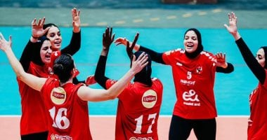 الأهلي يحقق انتصارًا جديدًا على العبور في خامس جولات دوري سيدات الطائرة