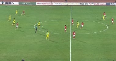 الأهلي يحقق تقدم مهم على شبيبة القبائل بهدفين في الشوط الأول