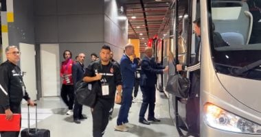 الأهلي يصل استاد مولاى الحسن استعداداً لمواجهة الجيش الملكي